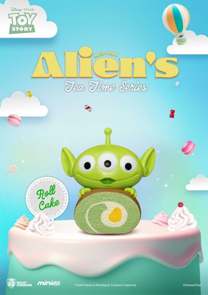 ALLIENS TEA TIME-SERIE-SET - DISNEY MINI EGG ATTACK TOY STORY