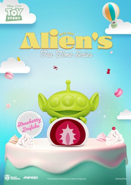 ALLIENS TEA TIME-SERIE-SET - DISNEY MINI EGG ATTACK TOY STORY
