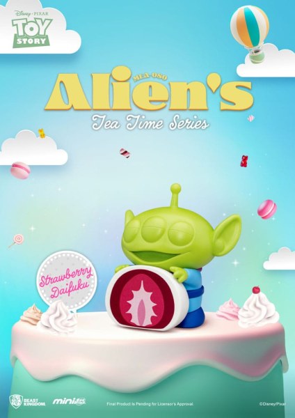 ALLIENS TEA TIME-SERIE-SET - DISNEY MINI EGG ATTACK TOY STORY