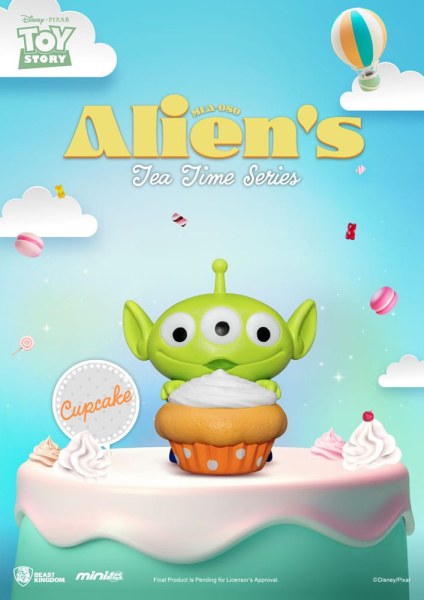 ALLIENS TEA TIME-SERIE-SET - DISNEY MINI EGG ATTACK TOY STORY