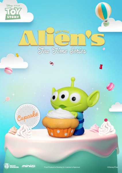 ALLIENS TEA TIME-SERIE-SET - DISNEY MINI EGG ATTACK TOY STORY