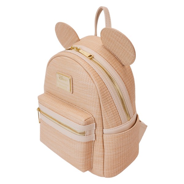 Mini-Rucksack mit gewebter Mickey-Textur - DISNEY LOUNGEFLY