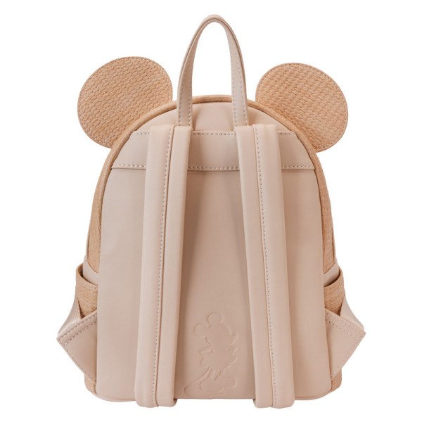 Mini-Rucksack mit gewebter Mickey-Textur - DISNEY LOUNGEFLY