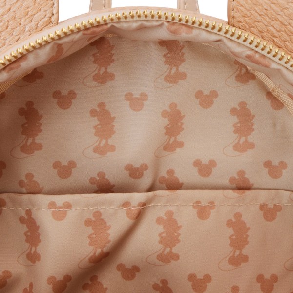 Mini-Rucksack mit gewebter Mickey-Textur - DISNEY LOUNGEFLY
