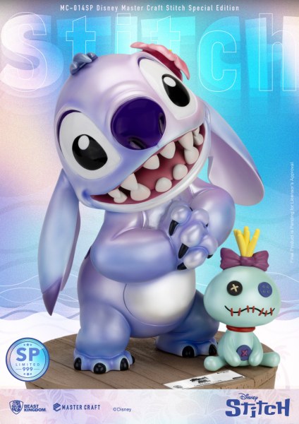 Stitch -Sonderedition 999 - DISNEY MASTERCRAFT