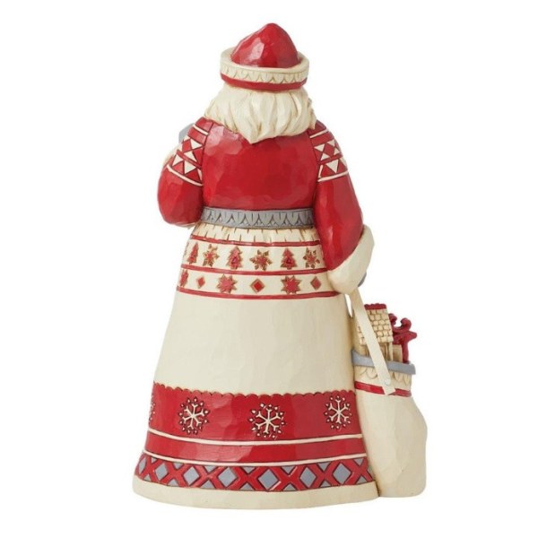 Nordischer Weihnachtsmann - JIM SHORE HEARTWOOD CREEK