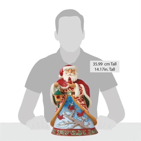 Sammleredition Deluxe Weihnachtsmannfigur - JIM SHORE HEARTWOOD CREEK