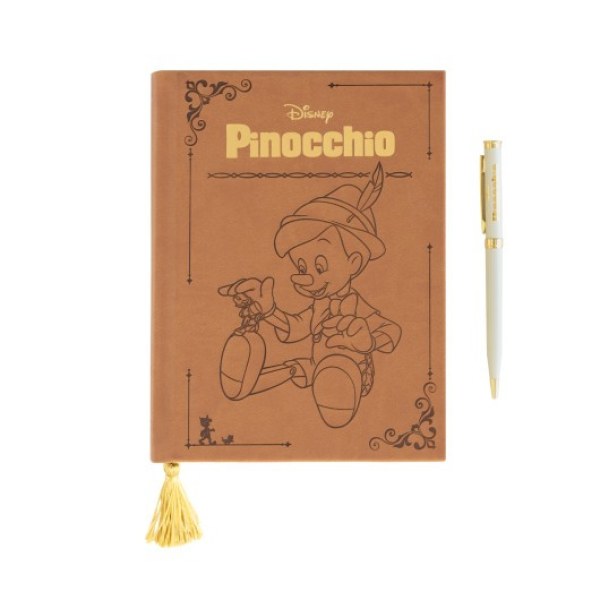 PREMIUM A5 NOTIZBUCH-SET MIT STIFT - DISNEY PINOCCHIO