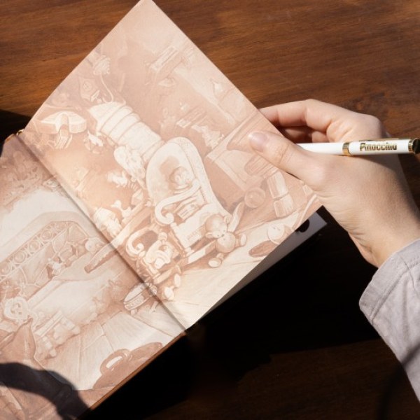 PREMIUM A5 NOTIZBUCH-SET MIT STIFT - DISNEY PINOCCHIO