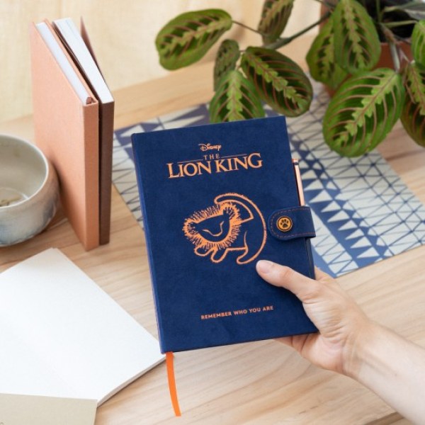 PREMIUM A5 NOTIZBUCH MIT STIFT - DISNEY DER KÖNIG DER LÖWEN