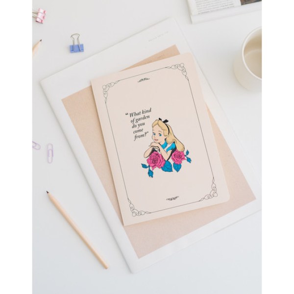 PACK 3 CARNETS A5 - DISNEY ALICE IM WUNDERLAND