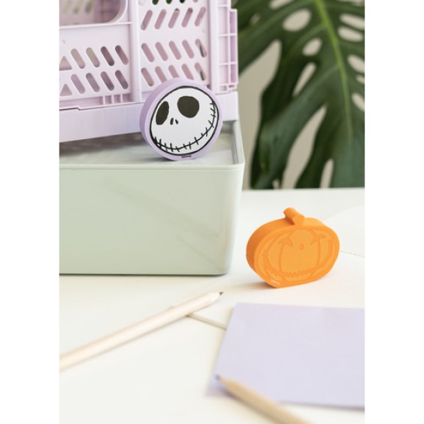 JUMBO-RADIERGUMMI-SET - DISNEY DER NIGHTMARE BEFORE CHRISTMAS