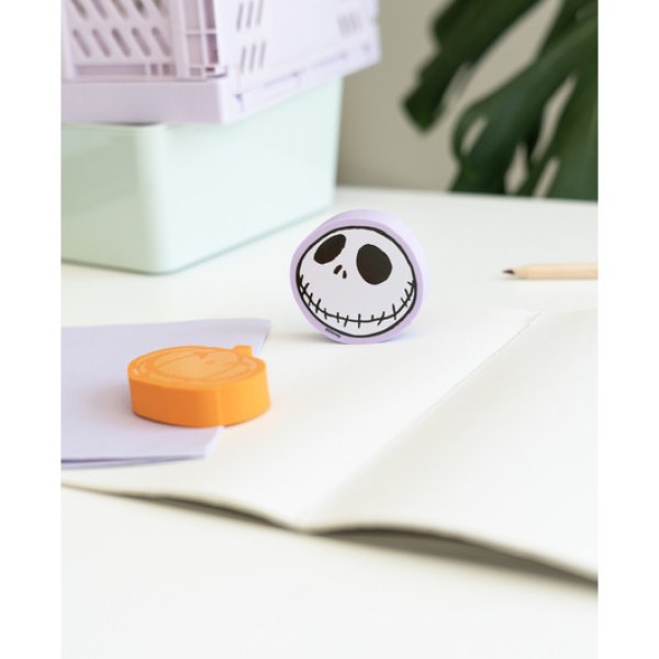 JUMBO-RADIERGUMMI-SET - DISNEY DER NIGHTMARE BEFORE CHRISTMAS
