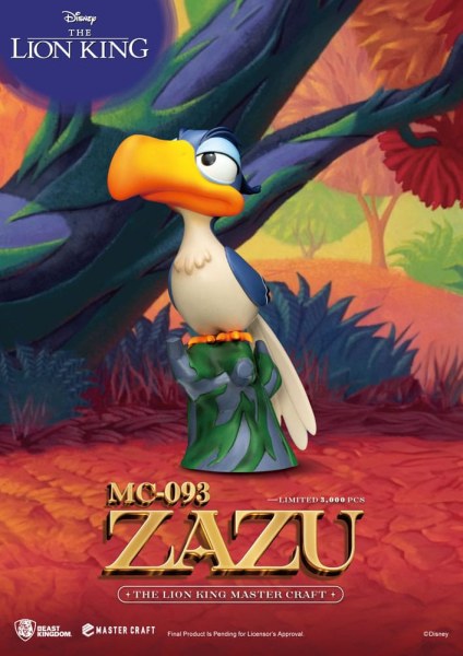 Der König Der Löwen Zazu 20 cm - Disney MasterCraft