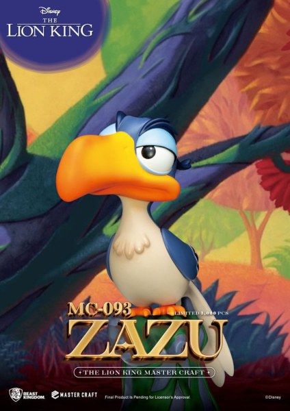 Der König Der Löwen Zazu 20 cm - Disney MasterCraft