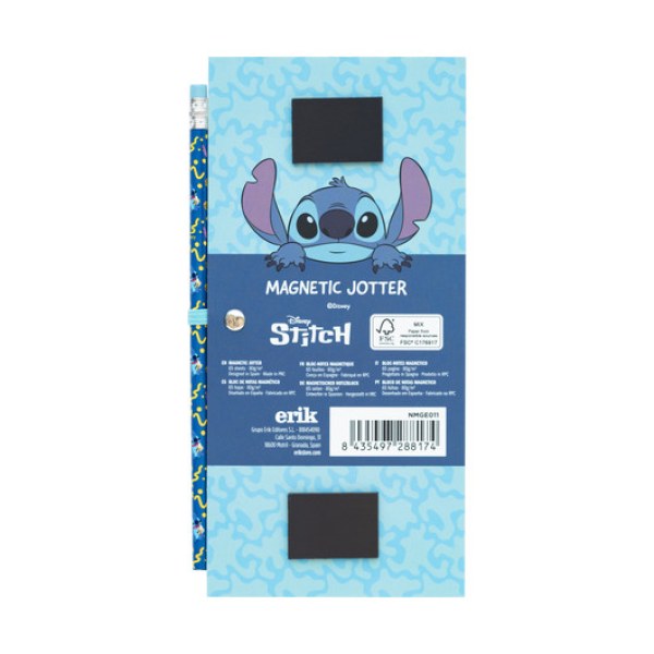 MAGNETISCHER NOTIZBLOCK - DISNEY STITCH TROPICAL