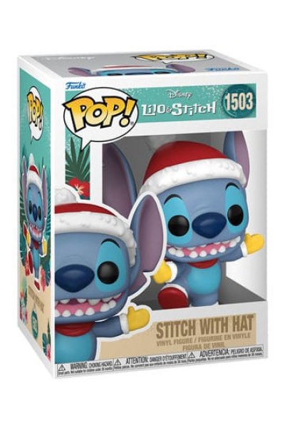 FUNKO POP! 1503 Stitch mit Hut - Disney Lilo und Stitch