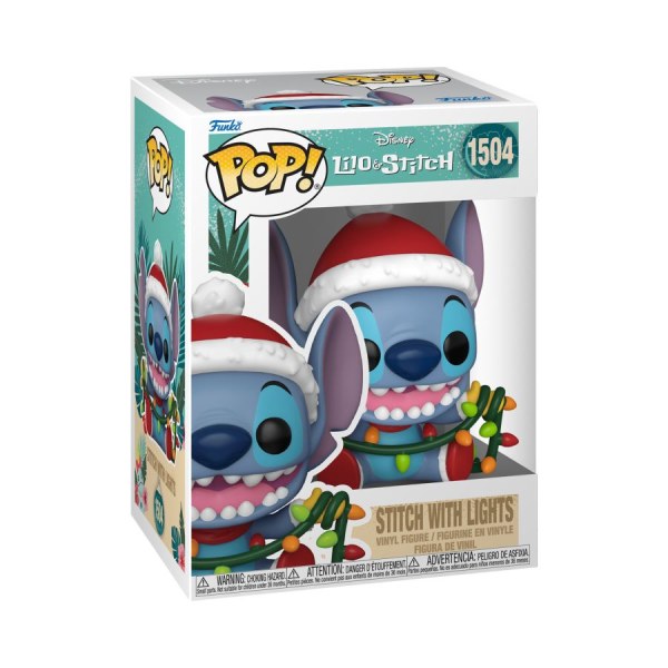 FUNKO POP! 1504 Stitch mit Lichterkette - Disney Lilo und Stitch