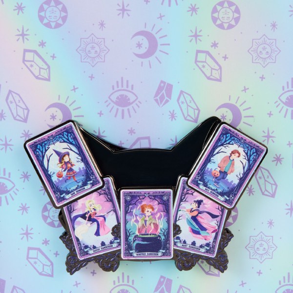 Pin’s Binx im Licht der Tarot-Karten Hocus Pocus Sammelbox - DISNEY LOUNGEFLY