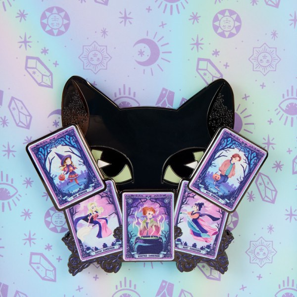 Pin’s Binx im Licht der Tarot-Karten Hocus Pocus Sammelbox - DISNEY LOUNGEFLY