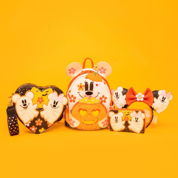Minnie Blumengeist Cosplay Leuchtender Mini-Rucksack - DISNEY LOUNGEFLY