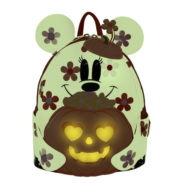 Minnie Blumengeist Cosplay Leuchtender Mini-Rucksack - DISNEY LOUNGEFLY