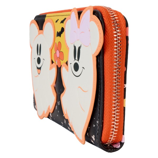 Geldbörse mit leuchtendem Mickey & Minnie-Geistermotiv - DISNEY LOUNGEFLY