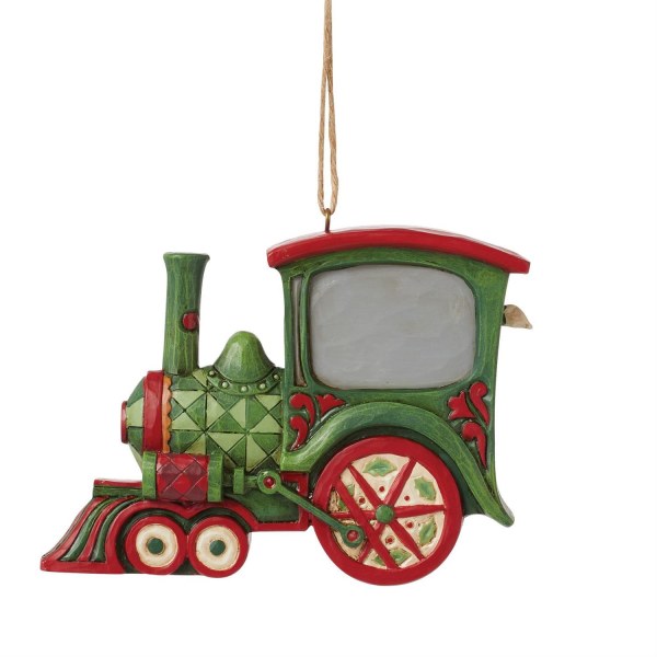 Weihnachtsmann-Zug-Ornament - JIM SHORE HEARTWOOD CREEK