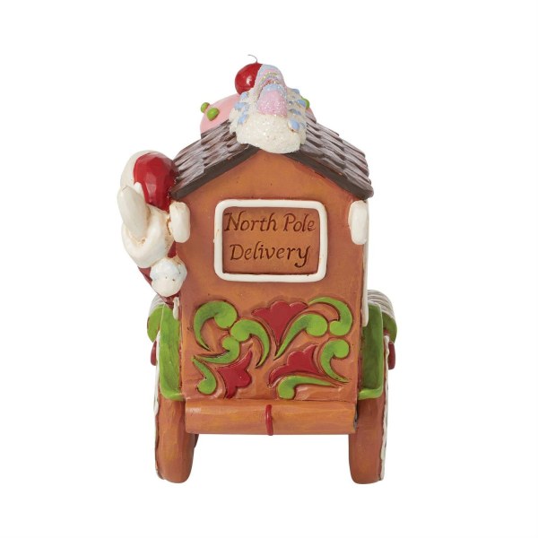 Weihnachtsmann-Lebperlenzug-Figur - JIM SHORE HEARTWOOD CREEK