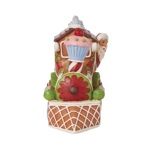 Weihnachtsmann-Lebperlenzug-Figur - JIM SHORE HEARTWOOD CREEK