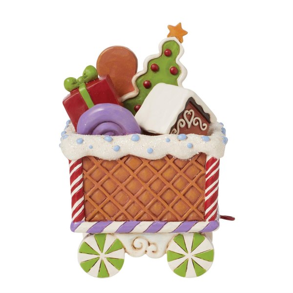 Lebkuchenwagen-Zugfigur - JIM SHORE HEARTWOOD CREEK