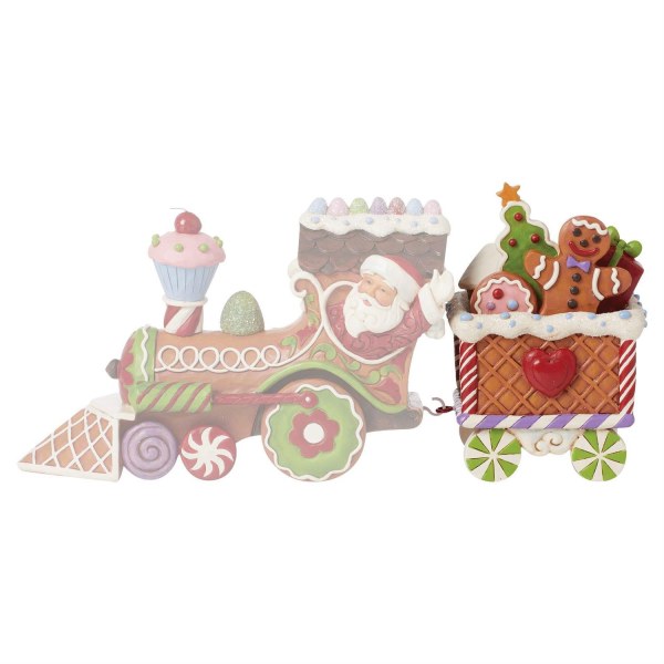 Lebkuchenwagen-Zugfigur - JIM SHORE HEARTWOOD CREEK