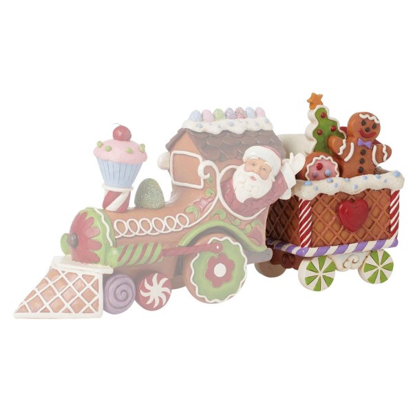 Lebkuchenwagen-Zugfigur - JIM SHORE HEARTWOOD CREEK