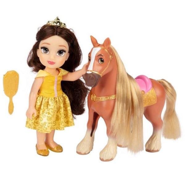 Belle + Philippe Puppen 15cm - Disney Die Schöne und das Beast