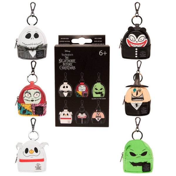 The Nightmare Before Christmas Cosplay Mystery Mini-Rucksack-Schlüsselanhänger - Disney Loungefly