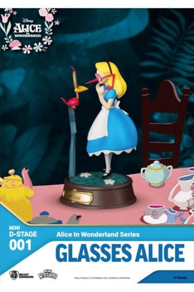 Brille Alice - Alice im Wunderland - Disney Mini D-Stage