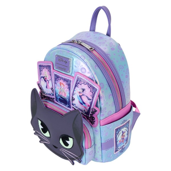 Hocus Pocus Tarot Card Binx Schillernder Mini-Rucksack - DISNEY LOUNGEFLY