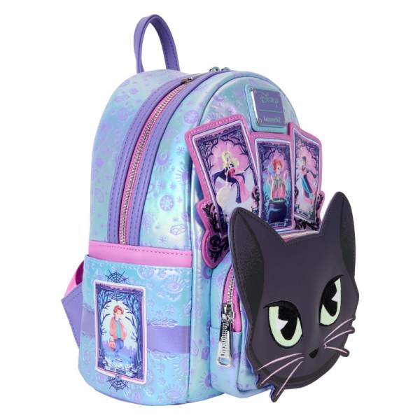 Hocus Pocus Tarot Card Binx Schillernder Mini-Rucksack - DISNEY LOUNGEFLY