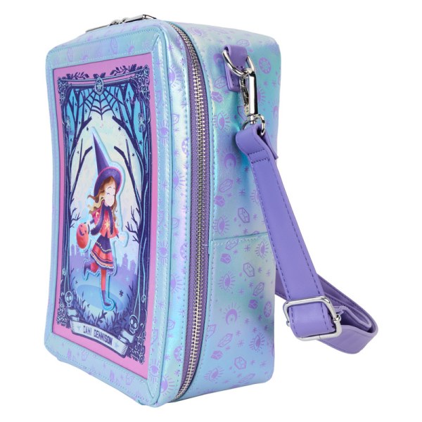 Schillernde Umhängetasche mit Tarotkarte „Hocus Pocus“ – DISNEY LOUNGEFLY
