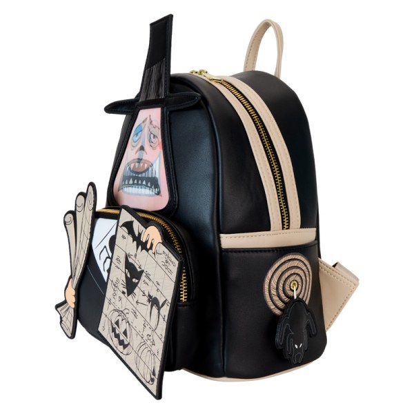 Der Nightmare Before Christmas – Bürgermeister mit Plänen – Cosplay- Lentikulär -Mini-Rucksack – DISNEY LOUNGEFLY