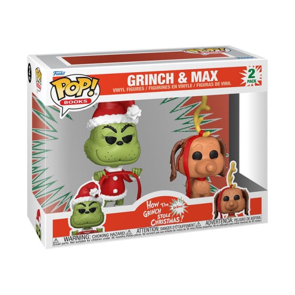 FUNKO POP! 2er-Pack mit 2 Figuren – Der Grinch (Jubiläum)