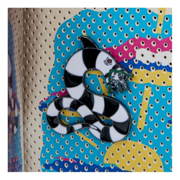Mini-Rucksack "Handbook for the recently Deceased Pin Trader"– Beetlejuice Loungefly