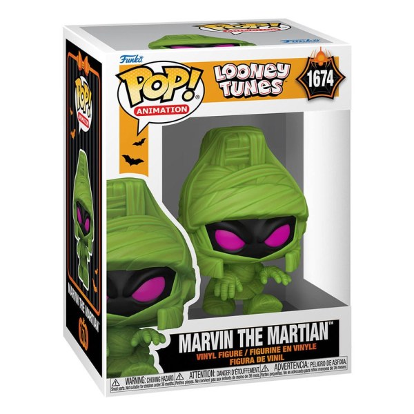 FUNKO POP! 1674 Halloween Marvin (Mumie) - Looney Tunes