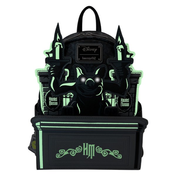 The Geisterhaus Gargoyle Tapete - leuchtender Mini-Rucksack - DISNEY LOUNGEFLY