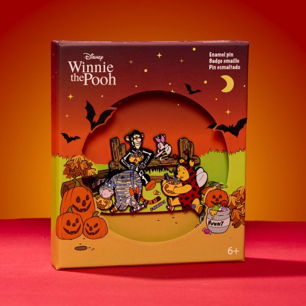 Pin-Sammelbox Winnie Puuh & Freunde Süßes oder Saures - DISNEY LOUNGEFLY