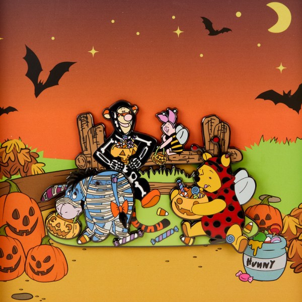 Pin-Sammelbox Winnie Puuh & Freunde Süßes oder Saures - DISNEY LOUNGEFLY