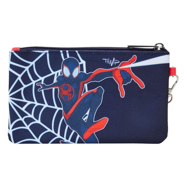 Spider-Verse Miles Morales-Geldbörse mit Armband - Loungefly Marvel