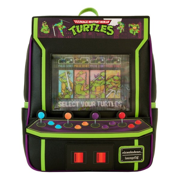 Vintage Arcade 40. Jubiläumsrucksack - Loungefly Teenage Mutant Ninja Turtles