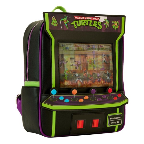 Vintage Arcade 40. Jubiläumsrucksack - Loungefly Teenage Mutant Ninja Turtles