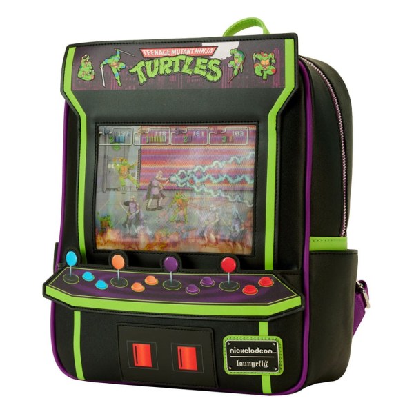 Vintage Arcade 40. Jubiläumsrucksack - Loungefly Teenage Mutant Ninja Turtles